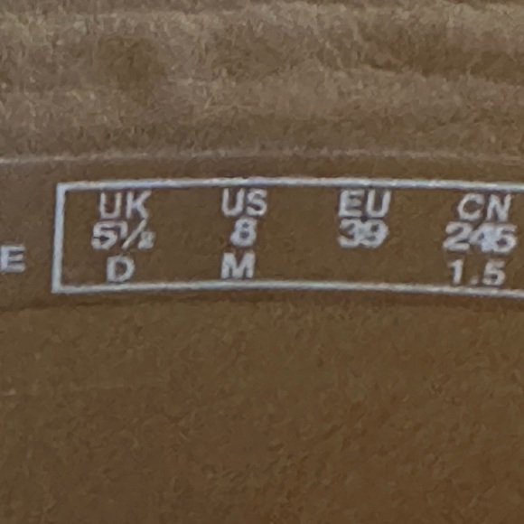 Clarks | “Lafley Mio” Black Leather Cork Wedge Heel Sandals - Picture 6 of 7